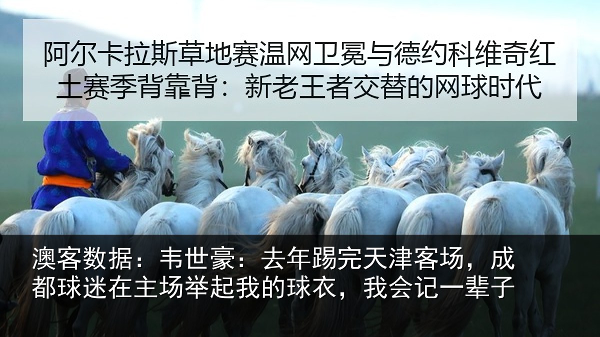 澳客数据：韦世豪：去年踢完天津客场，成都球迷在主场举起我的球衣，我会记一辈子